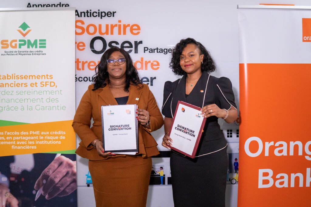 Orange Bank Africa et la SGPME mobilisent 17 milliards FCFA pour les MPME ivoiriennes