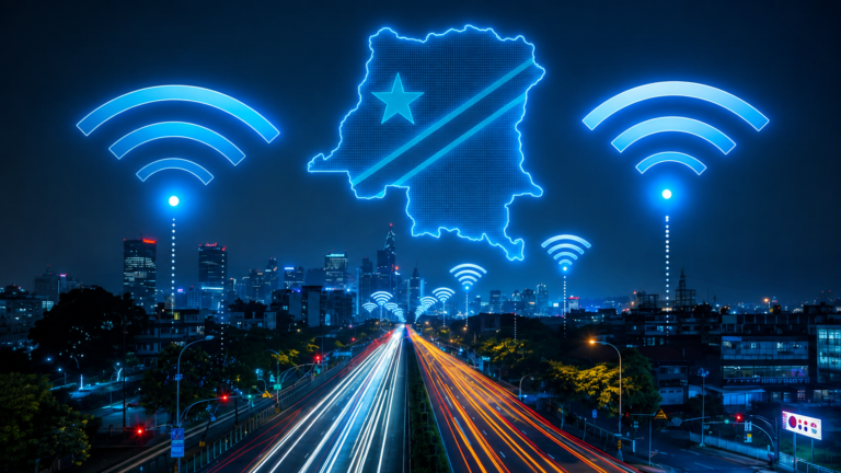 Fibre optique en RDC : le plan stratégique de 18 500 km d'ici 2030